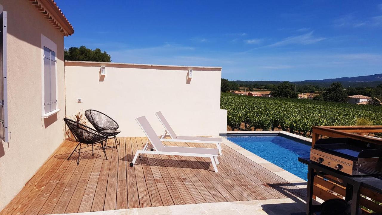 Charmante Villa Dans Un Village Paisible Aux Portes D'Uzes Et Des Cevennes Saint-Hippolyte-de-Caton Bagian luar foto